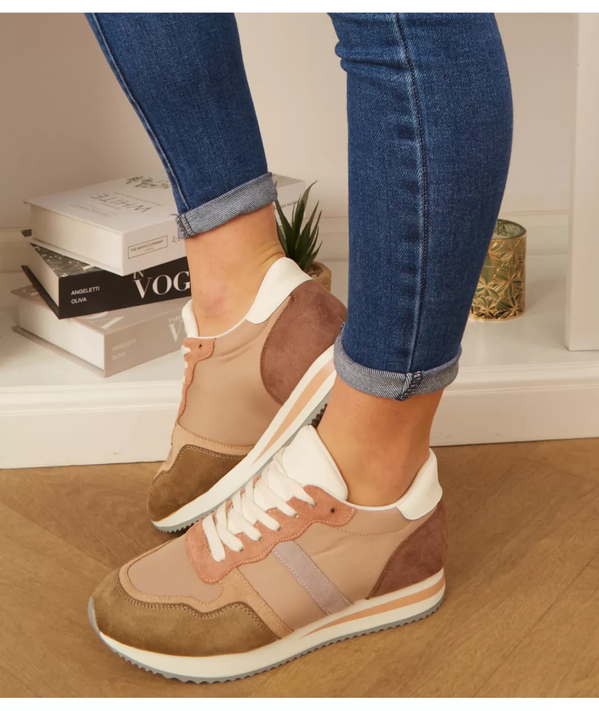 La boutique de Lilie Baskets>BASKETS JEREMIA Rose
