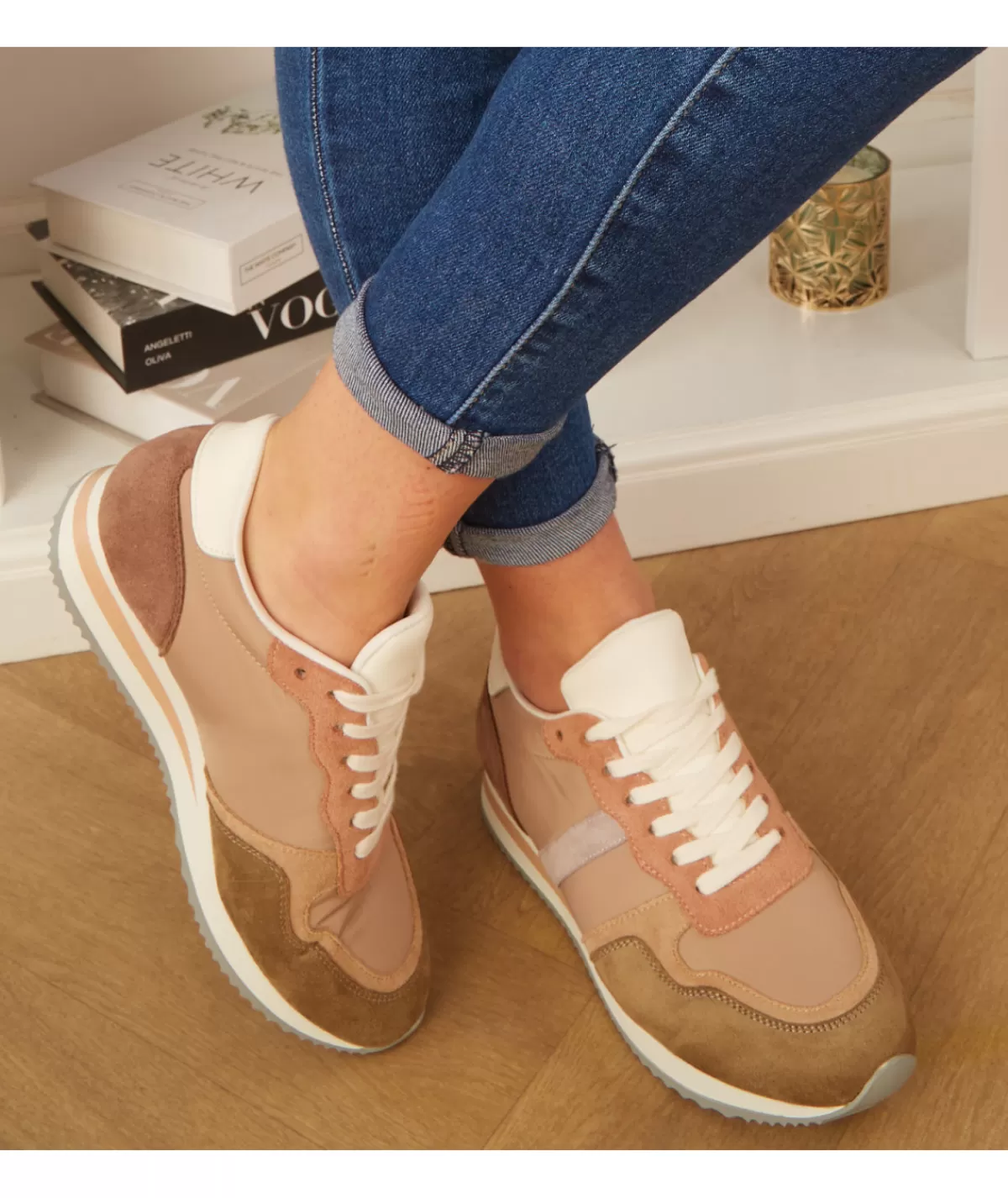 La boutique de Lilie Baskets>BASKETS JEREMIA Rose