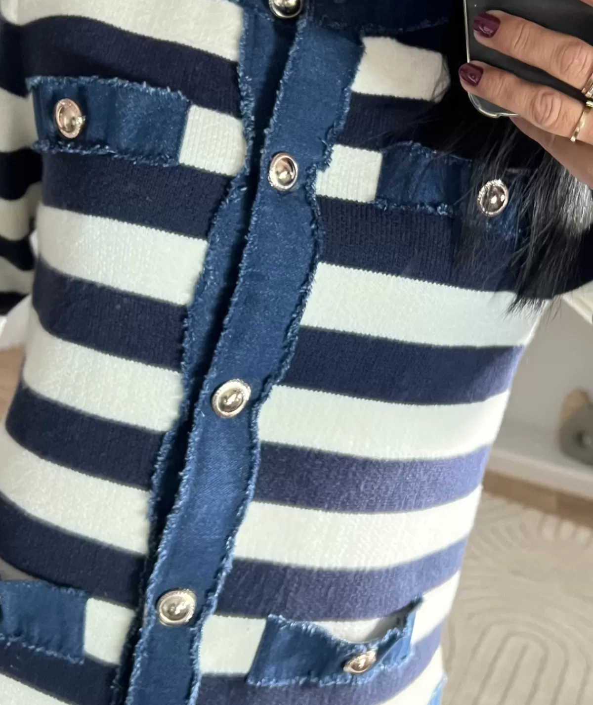 La boutique de Lilie Pulls / Gilets>GILET LUCIANO Blanc