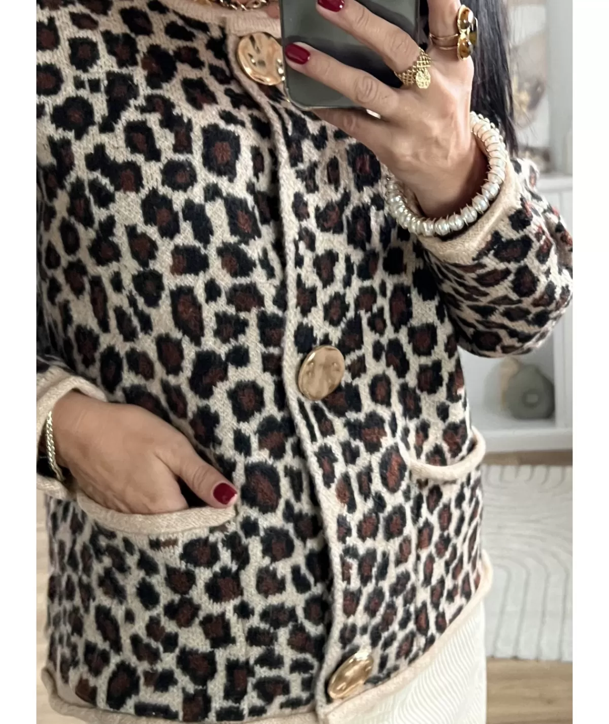 La boutique de Lilie Pulls / Gilets>GILET MEGANE Camel