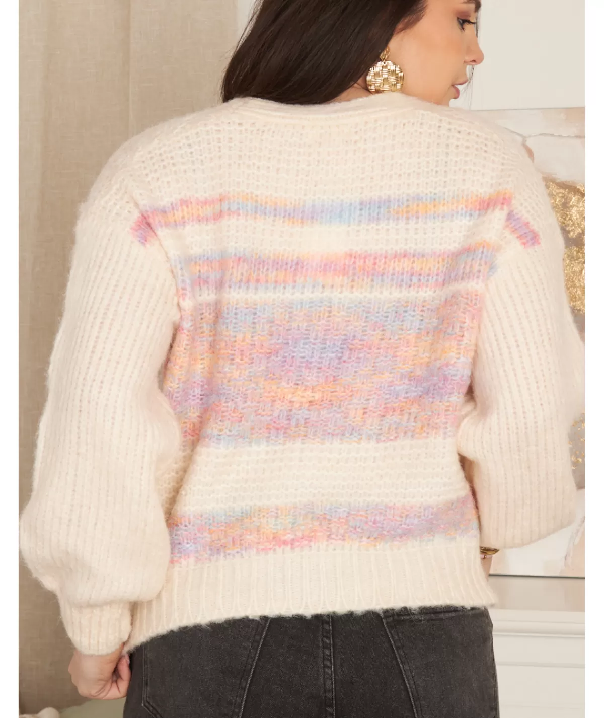 La boutique de Lilie Pulls / Gilets>GILET NOLWEN Beige