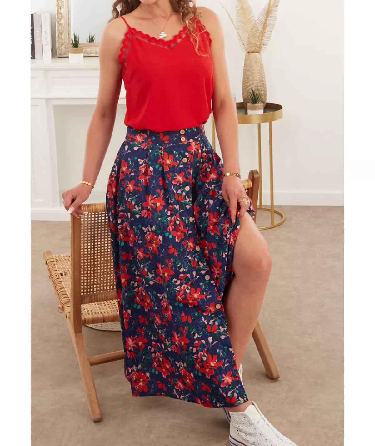 La boutique de Lilie Jupes / Shorts>JUPE BELLA Marine