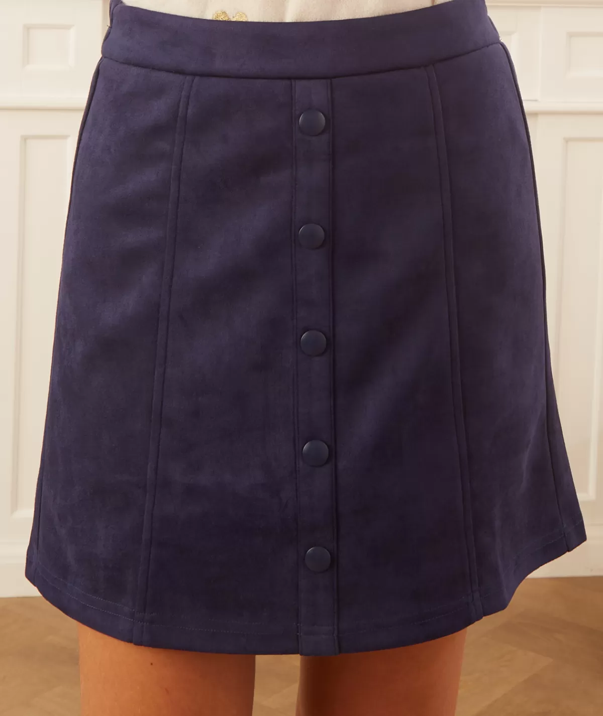 La boutique de Lilie Jupes / Shorts>JUPE CAROLINE Marine