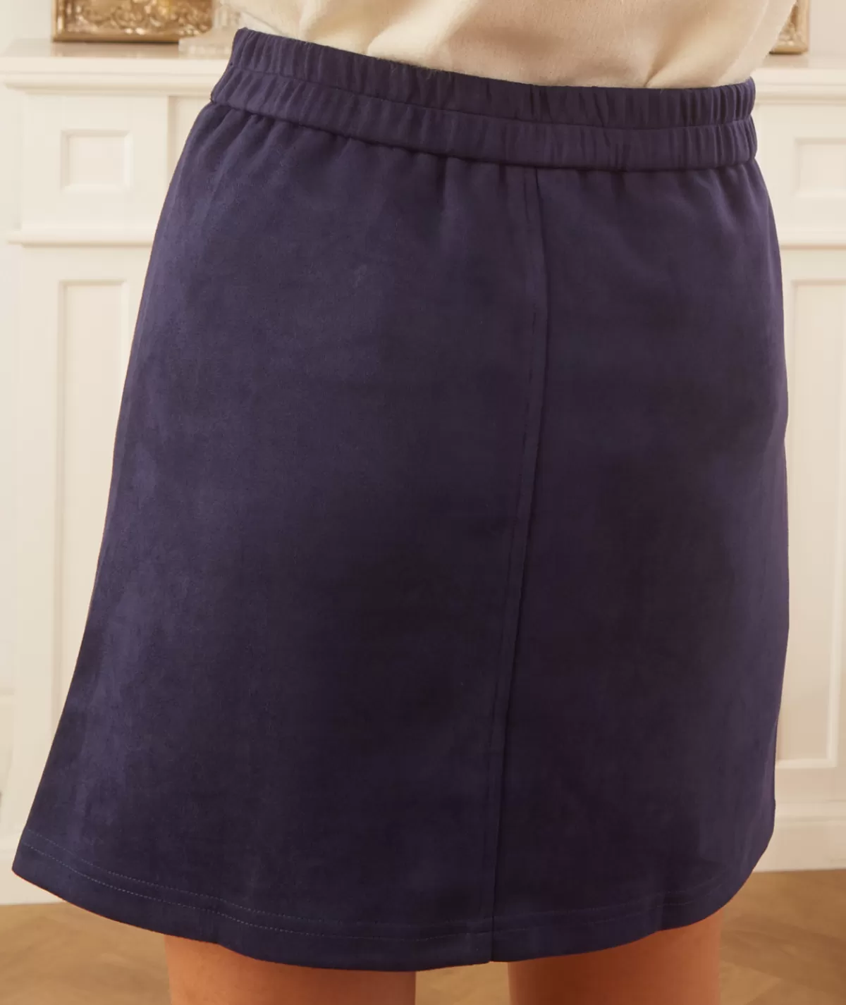 La boutique de Lilie Jupes / Shorts>JUPE CAROLINE Marine