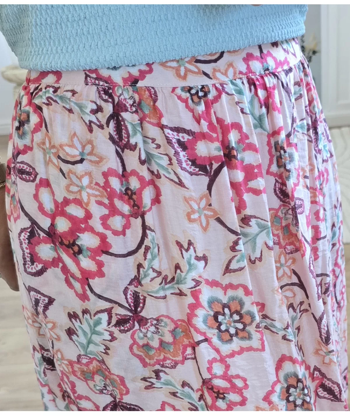 La boutique de Lilie Jupes / Shorts>JUPE CASSANDRA Rose