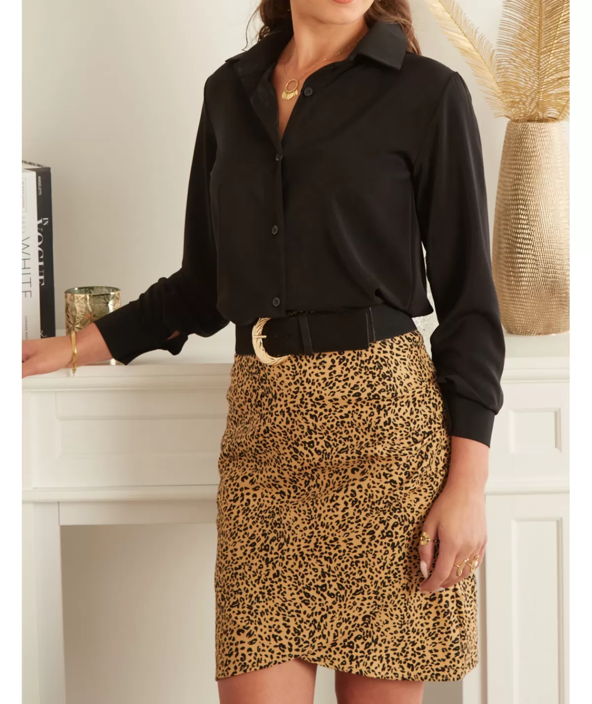 La boutique de Lilie Jupes / Shorts>JUPE LAURIANE Camel