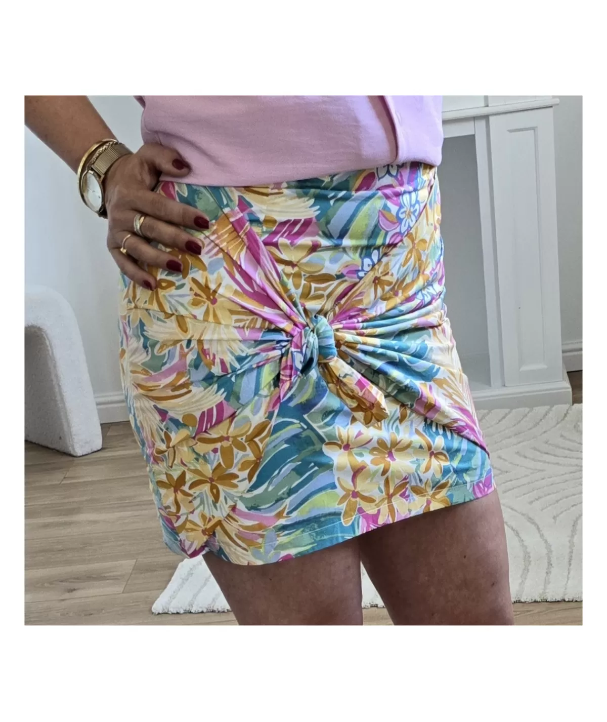 La boutique de Lilie Jupes / Shorts>JUPE PERRINE Fushia