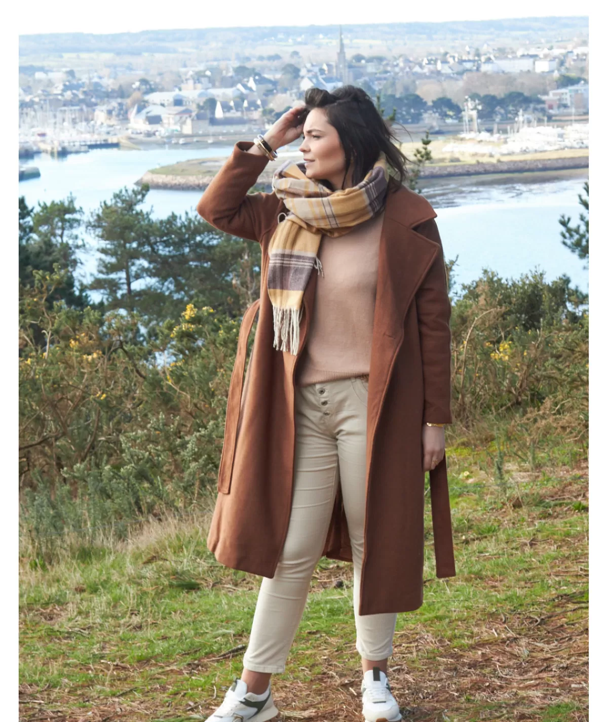 La boutique de Lilie Manteaux>MANTEAU NAYA Camel