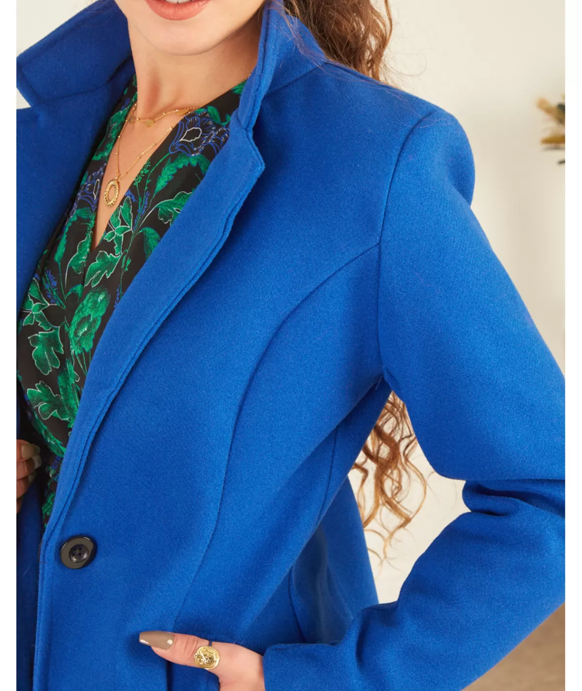 La boutique de Lilie Manteaux>MANTEAU PENELOPPE Bleuelectrique