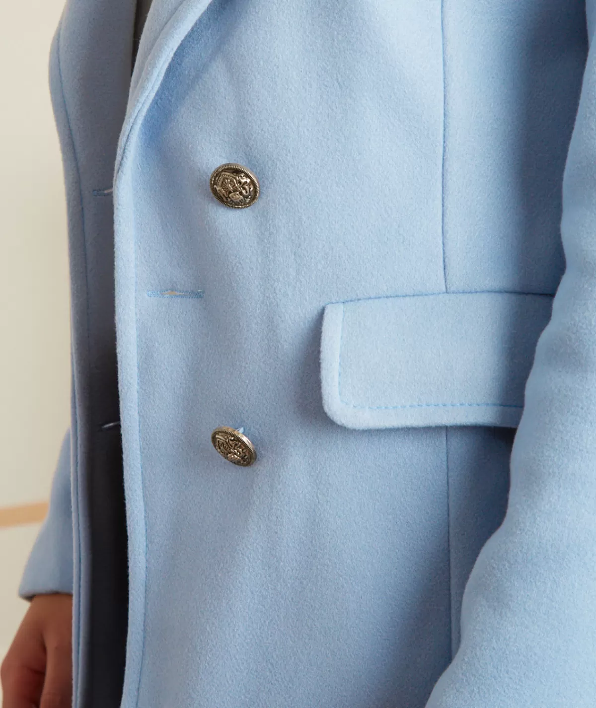 La boutique de Lilie Manteaux>MANTEAU VALERIANE Bleuciel