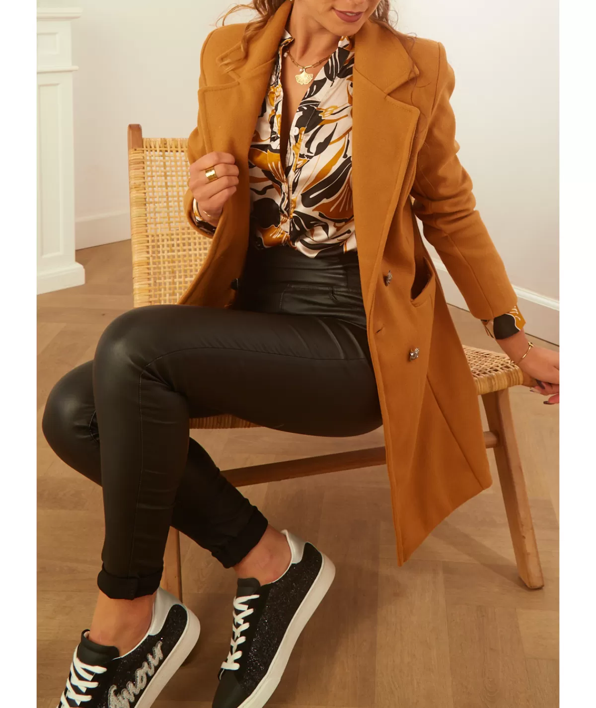 La boutique de Lilie Manteaux>MANTEAU VIVIANE IIII Camel
