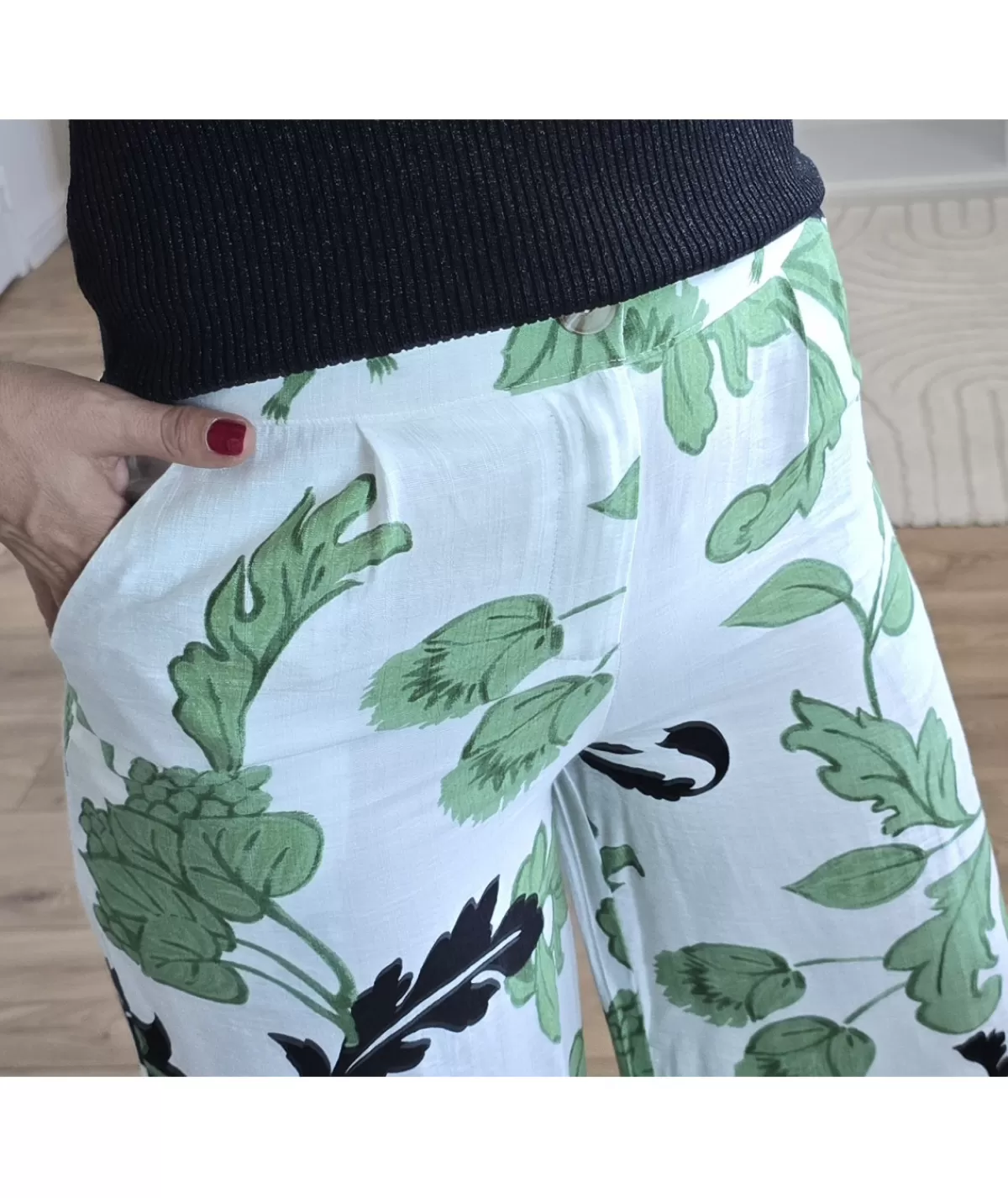 La boutique de Lilie Jeans / Pantalons>PANTALON KAREN Vert