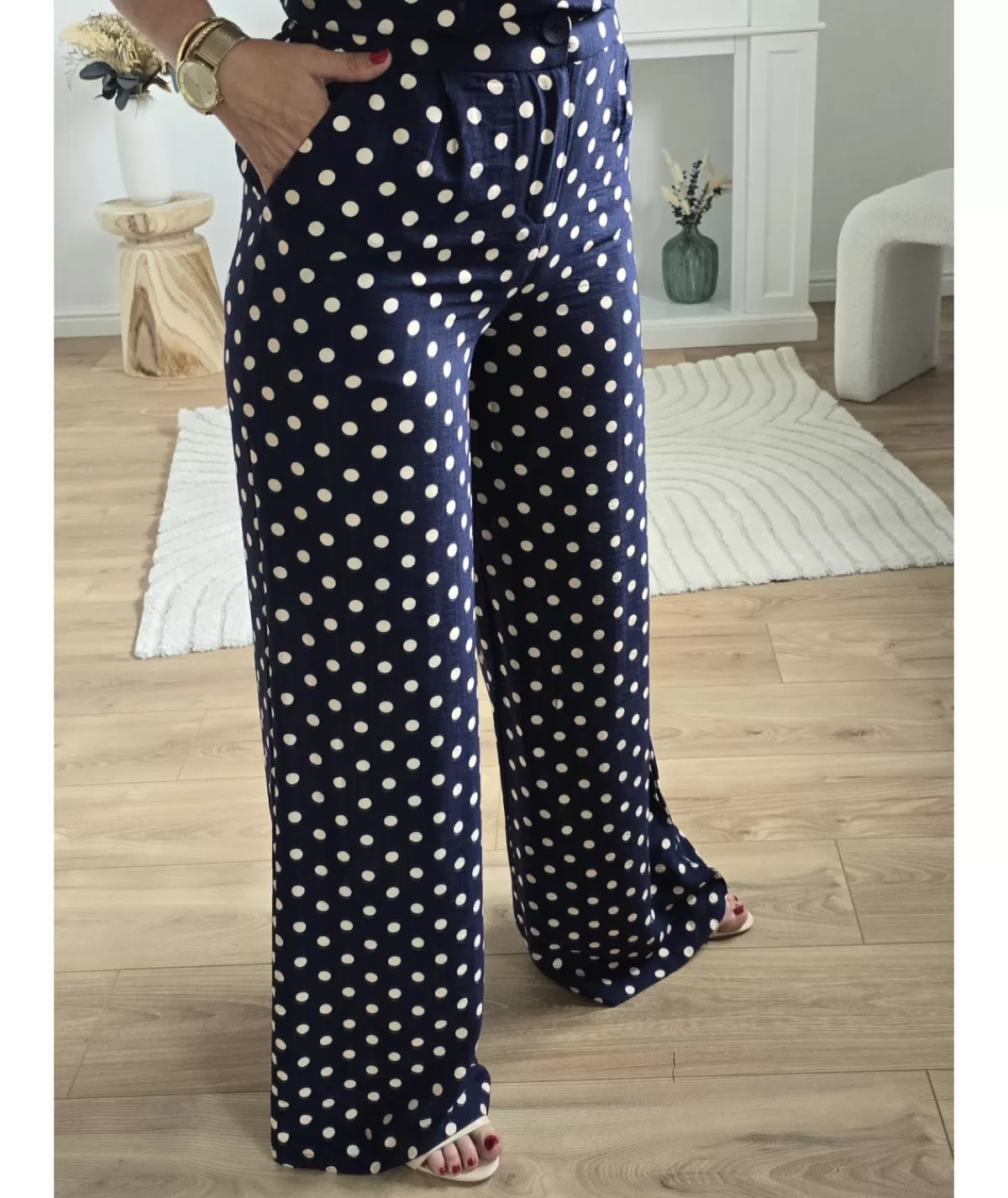 La boutique de Lilie Jeans / Pantalons>PANTALON XABINA Marine