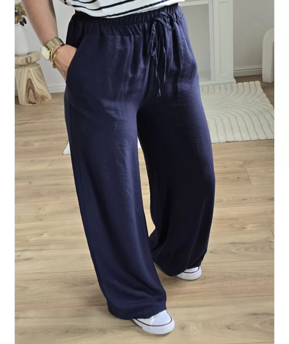 La boutique de Lilie Jeans / Pantalons>PANTALON YADIRA Marine