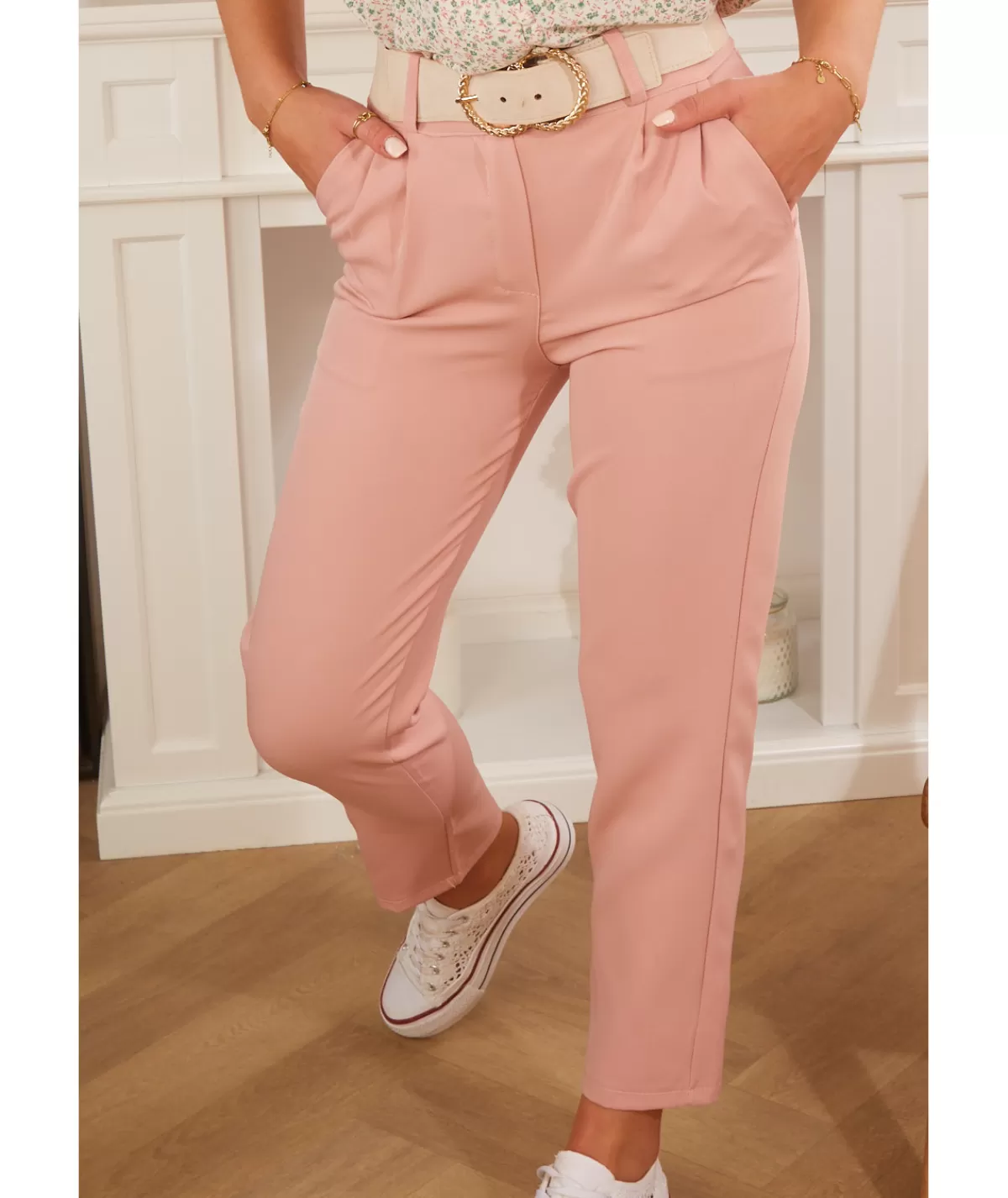 La boutique de Lilie Jeans / Pantalons>PANTALON ZELIE Rose