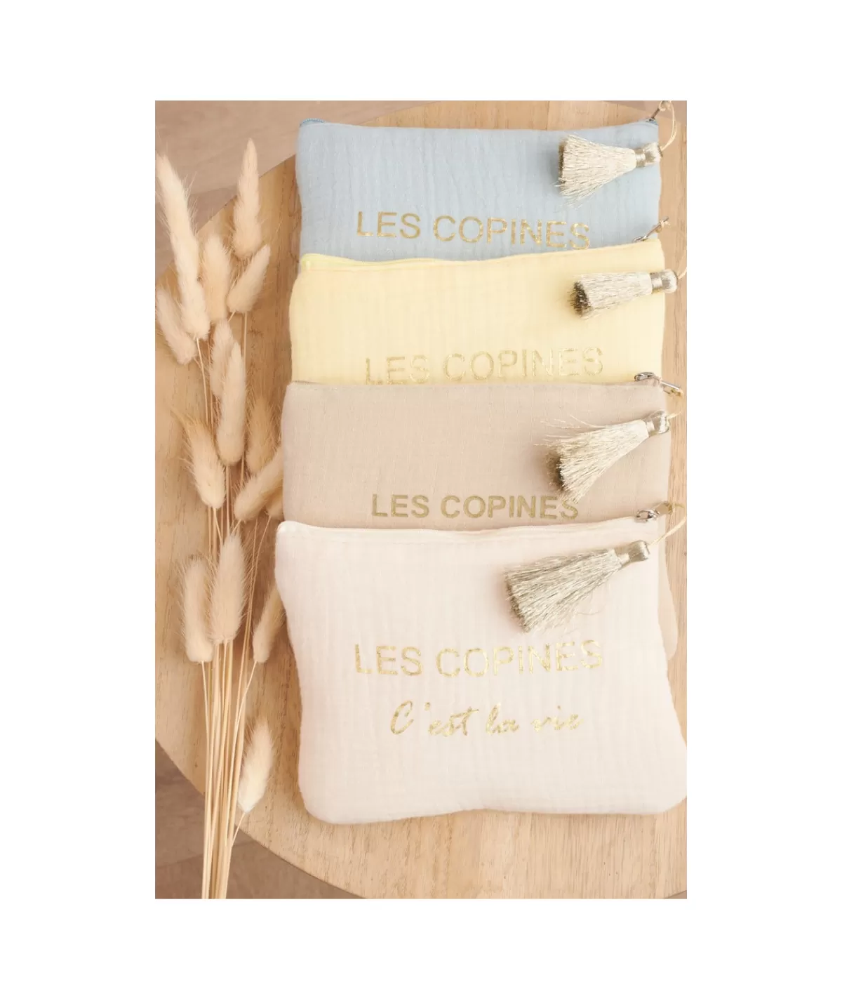 La boutique de Lilie Sacs / Idées Cadeaux>POCHETTE LES COPINES