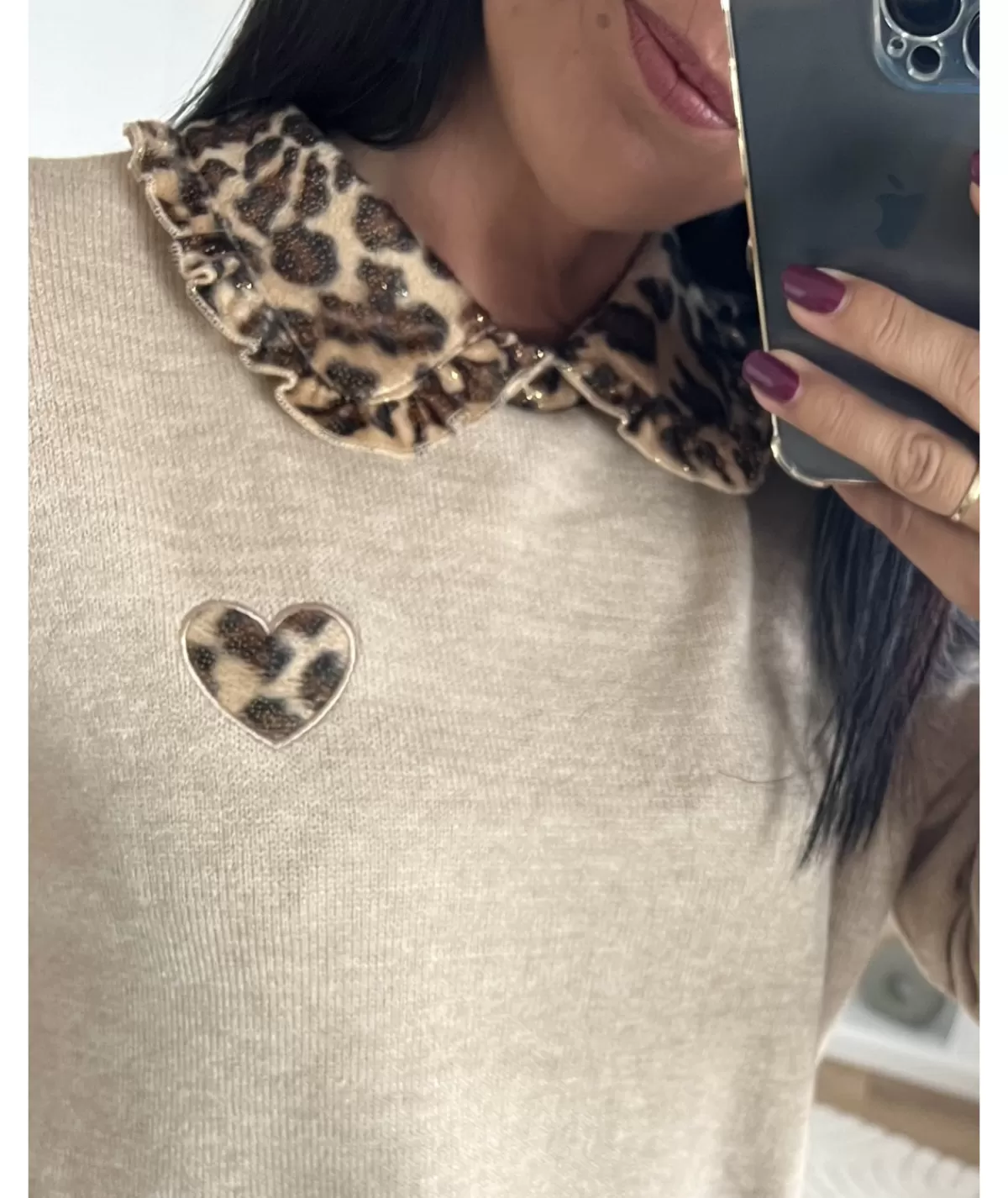 La boutique de Lilie Pulls / Gilets>PULL BASILE Beige