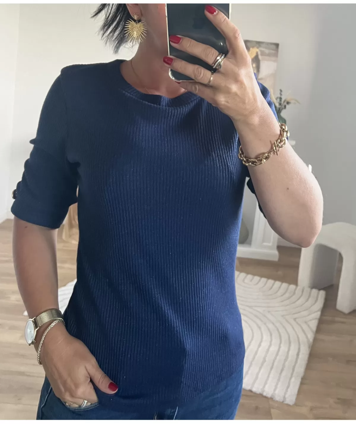 La boutique de Lilie Pulls / Gilets>PULL MATTIA Marine