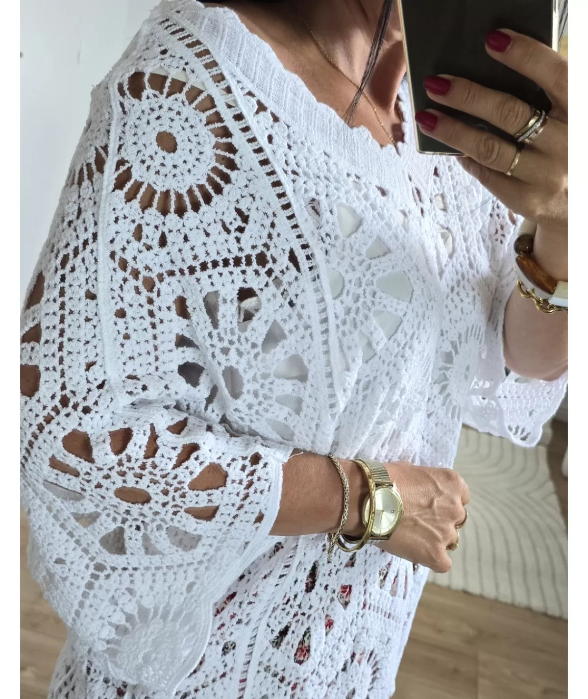 La boutique de Lilie Pulls / Gilets>PULL MEREDITH Blanc