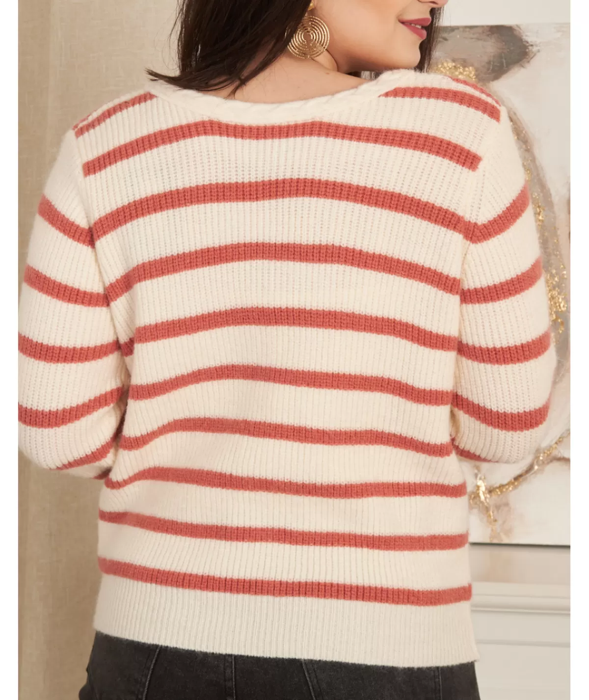 La boutique de Lilie Pulls / Gilets>PULL NAYA Rose