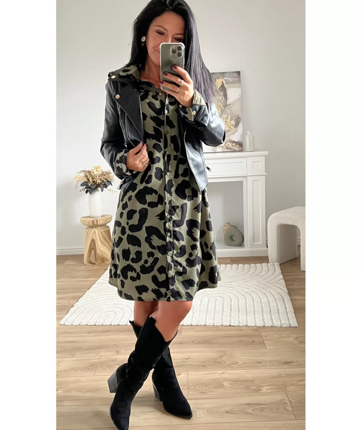 La boutique de Lilie Robes>ROBE BENOIT Kaki