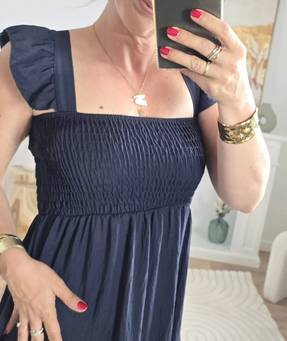 La boutique de Lilie Robes>ROBE CLAIRE II Marine