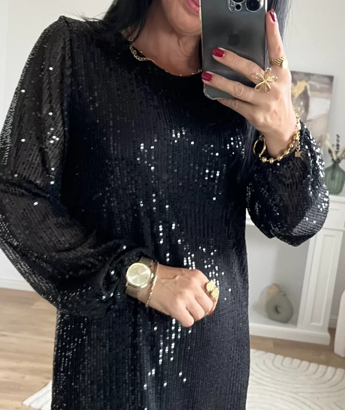 La boutique de Lilie Robes>ROBE CLARISSE Noir