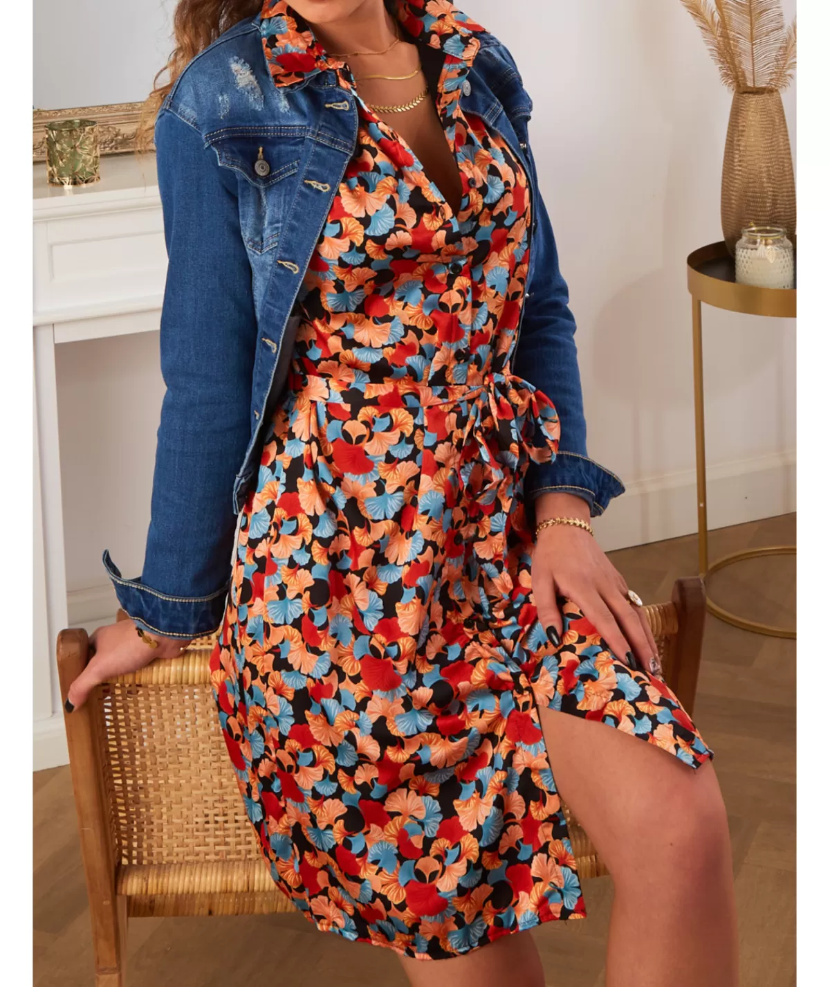 La boutique de Lilie Robes>ROBE CLAUDIA Noir