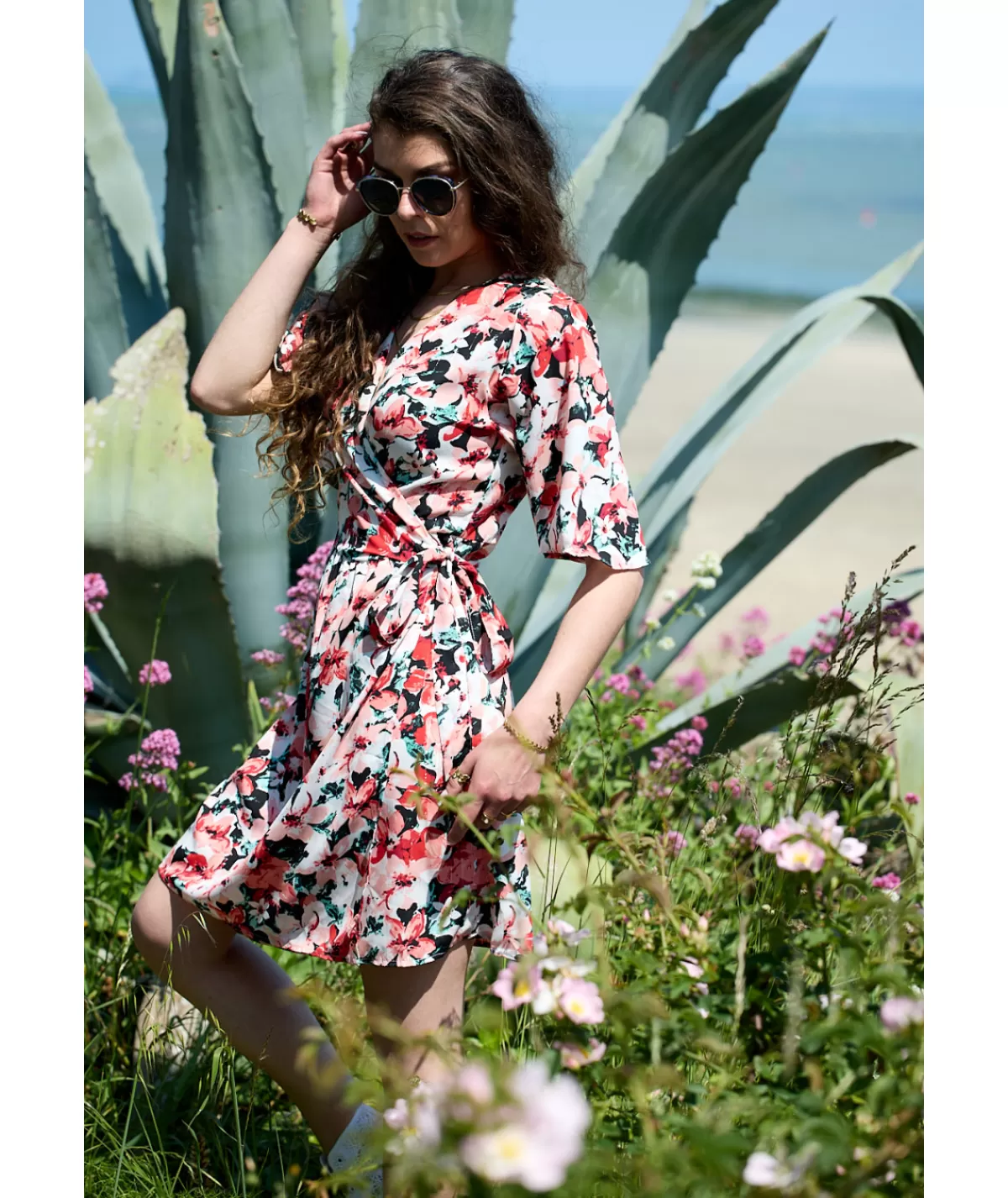 La boutique de Lilie Robes>ROBE DALIDA Rose