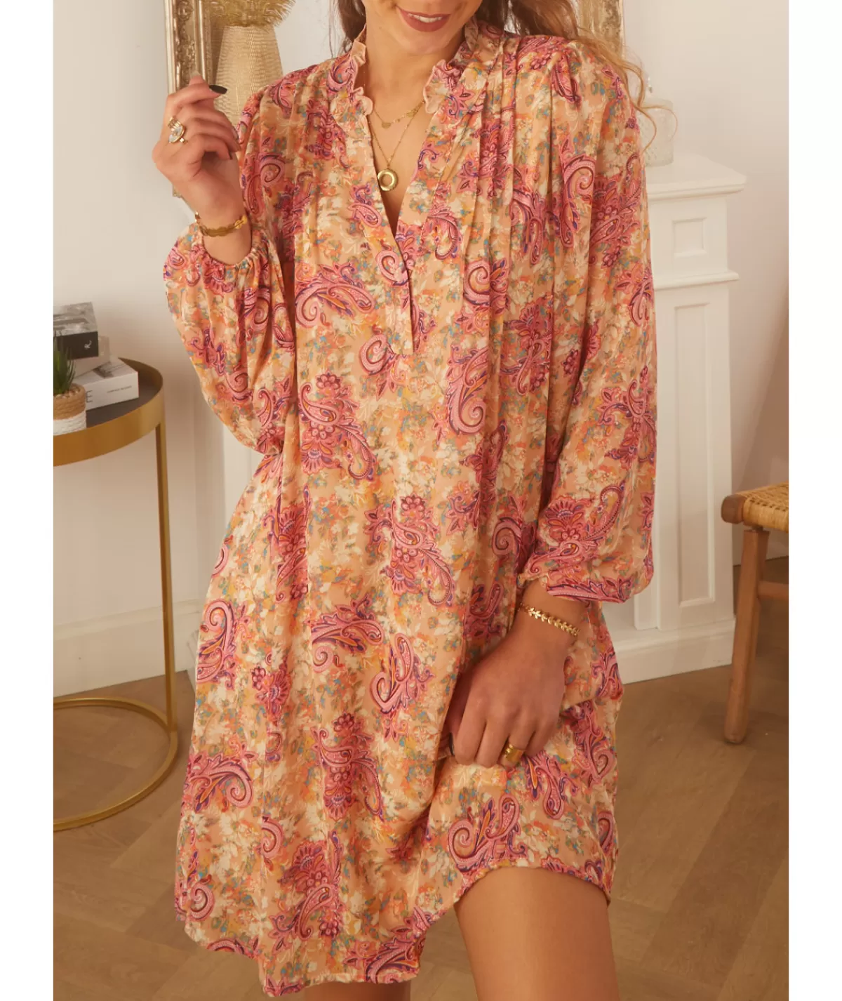 La boutique de Lilie Robes>ROBE DANA Rose