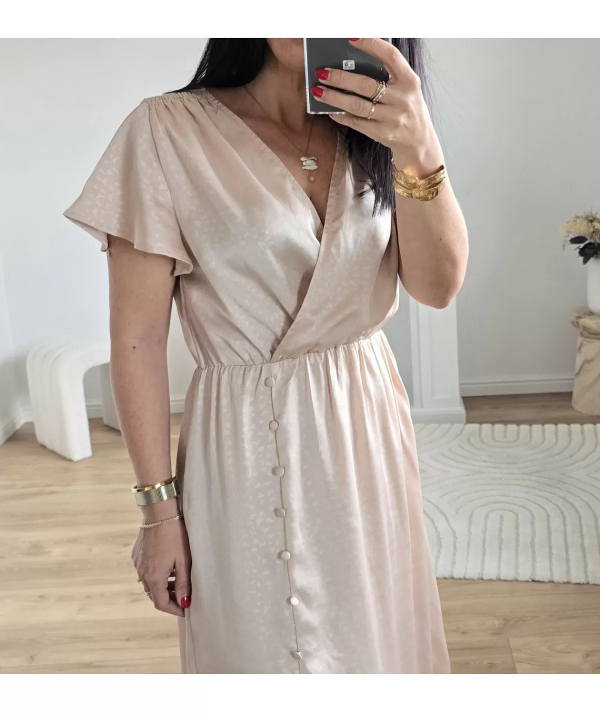 La boutique de Lilie Robes>ROBE DONATIEN Beige