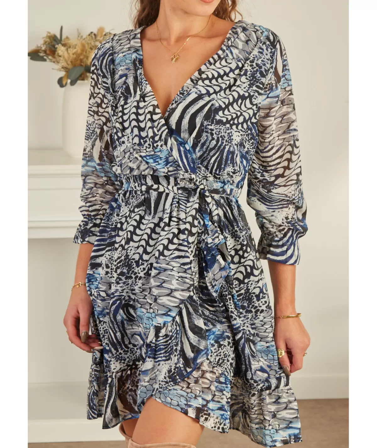 La boutique de Lilie Robes>ROBE DORIA Marine