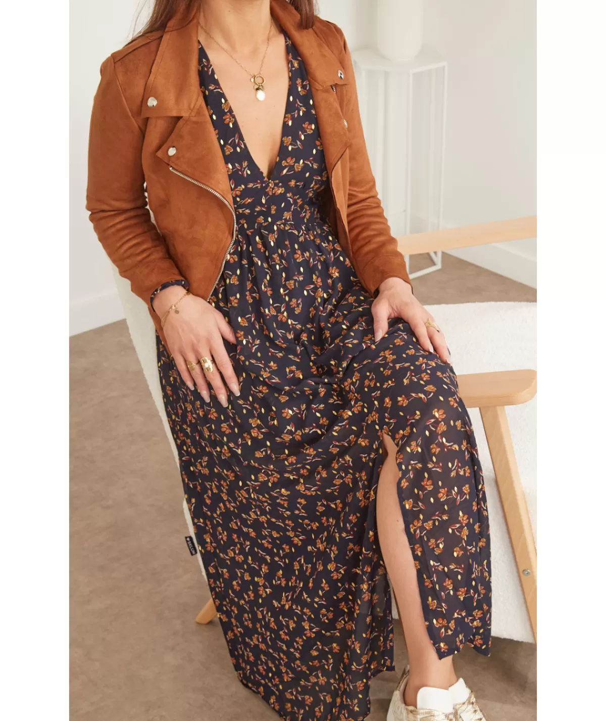 La boutique de Lilie Robes>ROBE MAINA Marine