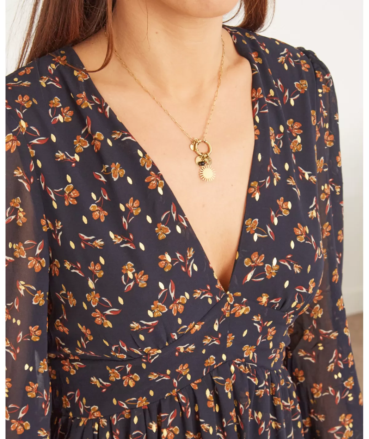 La boutique de Lilie Robes>ROBE MAINA Marine