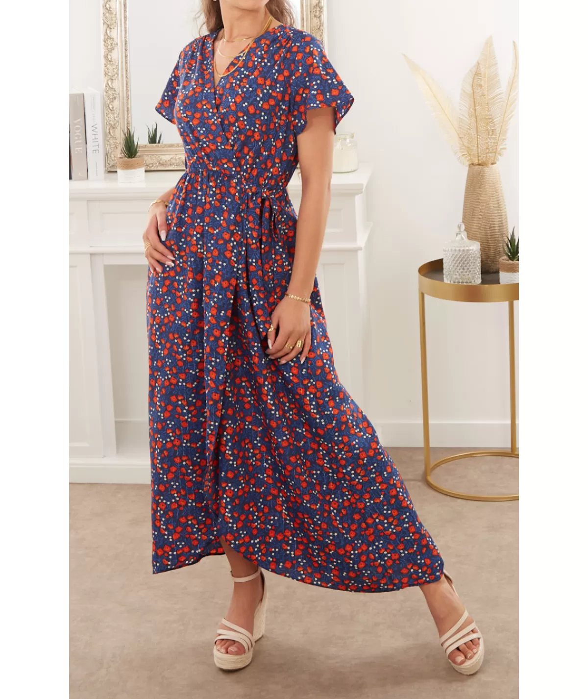 La boutique de Lilie Robes>ROBE PAOLA Marine
