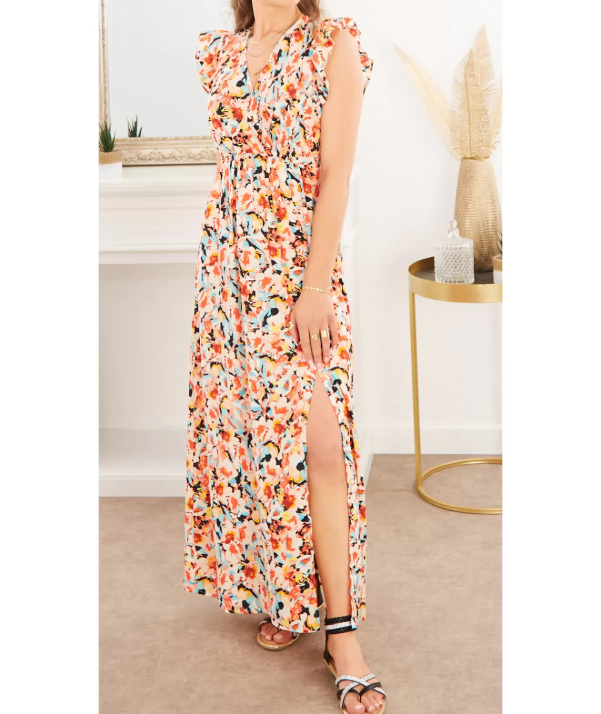 La boutique de Lilie Robes>ROBE PENELOPPE Rose
