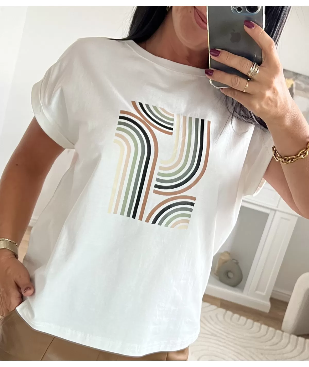 La boutique de Lilie T-shirts>TEE SHIRT CORENTIN Blanc