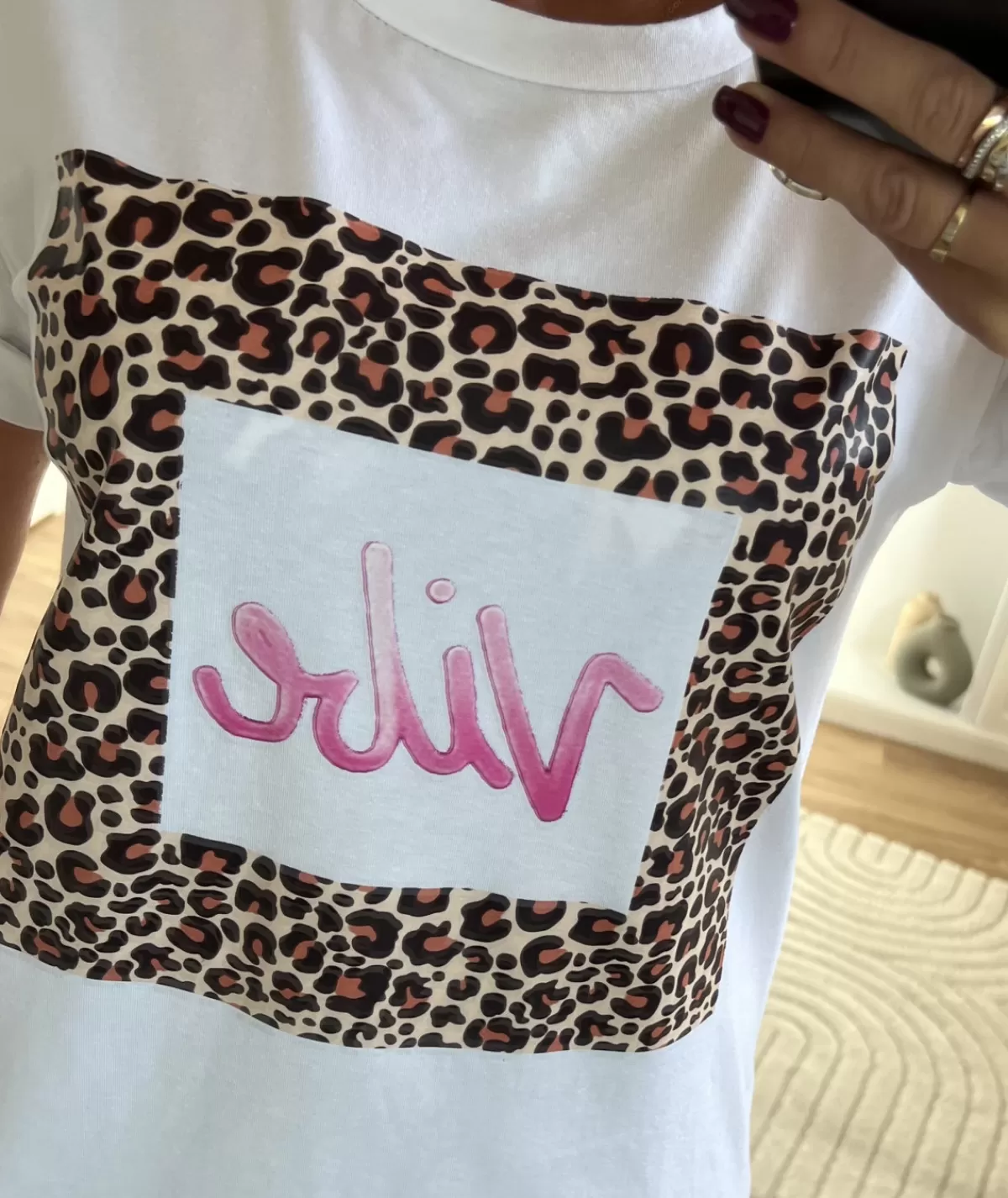 La boutique de Lilie T-shirts>TEE SHIRT JUSTIN Blanc