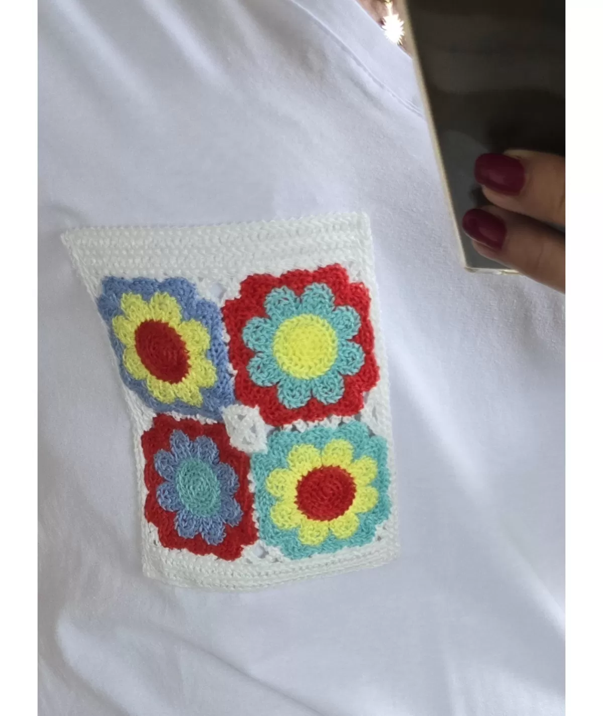 La boutique de Lilie T-shirts>T-SHIRT DJEBRILIA Blanc