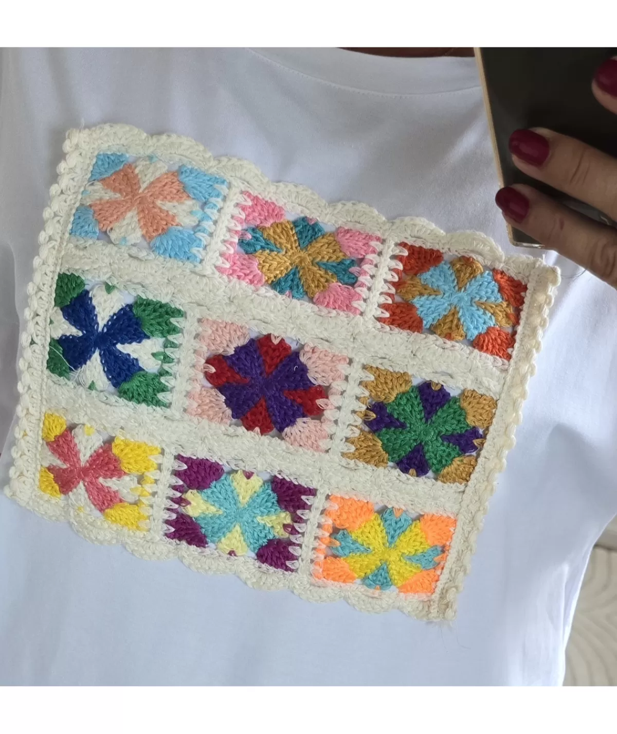 La boutique de Lilie T-shirts>T-SHIRT DOMY Blanc